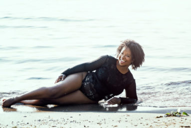 Dream Boudoir Toronto Studio — Curvy beach outdoor boudoir Photography Female Photographer